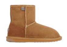 EMU Australia Winterstiefel Platinum Stinger Slim Mini (Schafsleder, Wildleder) kastanienbraun Damen