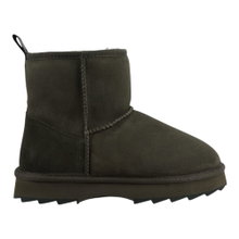 EMU Australia Winterstiefel Sharky Mini (Schafsfell, gezähnte Gummiaußensohle) olivegrün Damen