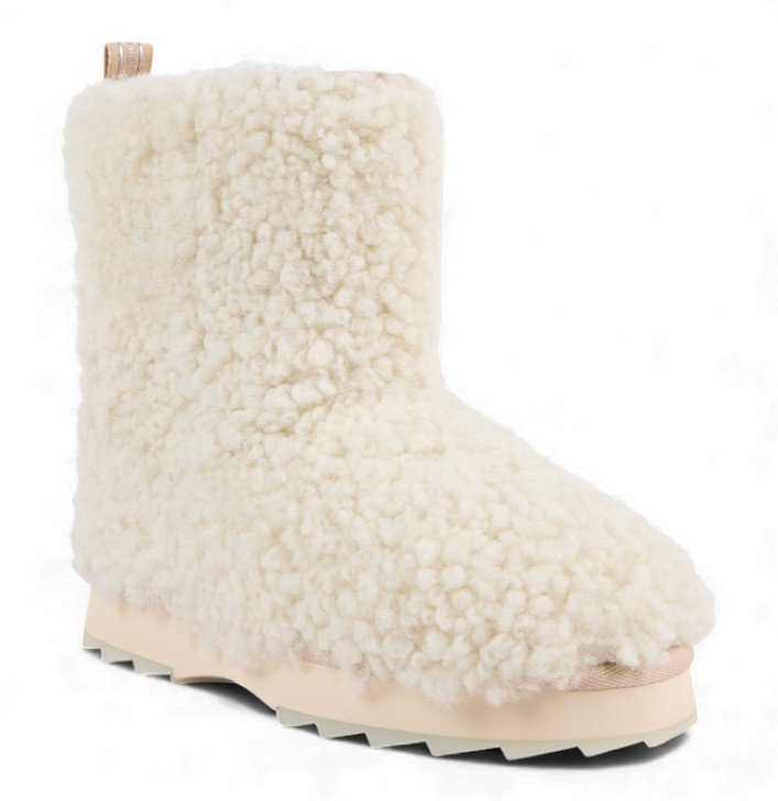 EMU Australia Winterstiefel Sharky LO Teddy (Lammfell) natur Damen