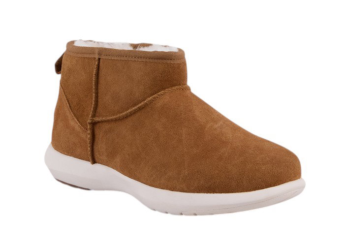 EMU Australia Winterstiefel Sporty Stinger Micro (Fütterung aus Schaffswolle) kastanienbraun Damen