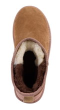 EMU Australia Winterstiefel Stinger Micro Patchwork (Fütterung aus Schaffswolle) kastanienbraun/rosa Damen
