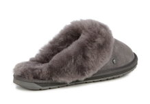 EMU Australia Hausschuhe Jolie (Wildlder, Lammfell) charcoalgrau Damen
