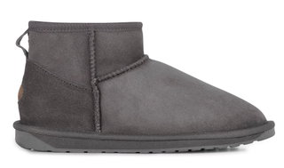EMU Australia Winter Boots Stinger Micro (Lined with double-faced sheepskin) charcoal grey ladies