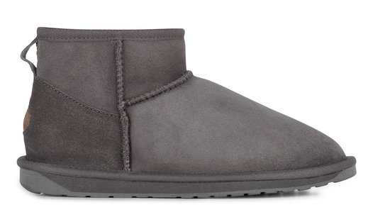 EMU Australia Winterstiefel Stinger Micro (Fütterung aus doppeülter Schaffswolle) charcoalgrau Damen