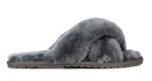 EMU Australia Hausschuhe Slipper Mayberry (100% Schaffell) charcoalgrau Damen