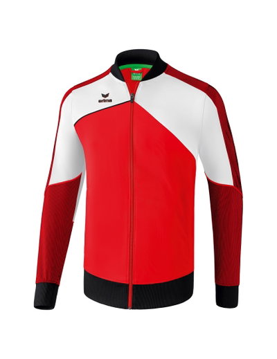 Erima Trainingsjacke Premium One 2.0 rot/weiss Jungen