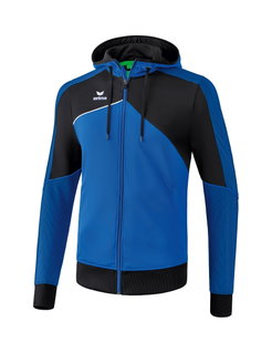 Erima Kapuzenjacke Premium One 2.0 blau/schwarz Herren