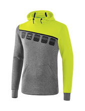 Erima Hoodie 5C grey/green Children