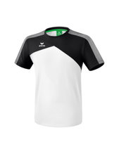 Erima Tshirt Premium One 2.0 2018 white/black/white Boys