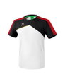 Erima Tshirt Premium One 2.0 white/black/red/yellow Boys