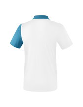 Erima Sport Polo 5C (100% Polyester) white/light blue Men