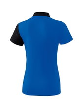 Erima Sport Polo 5C (100% Polyester) royal blue/black Women