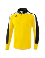 Erima Sport-Langarmschirt Half-Zip Liga 2.0 gelb/schwarz Herren
