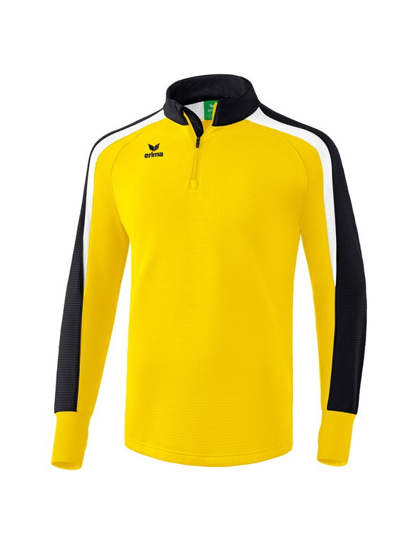 Erima Sport-Langarmschirt Half-Zip Liga 2.0 gelb/schwarz Herren