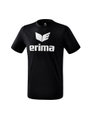 Erima Sport-Tshirt Promo (100% Polyester) schwarz/weiss Herren