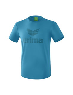 Erima Tshirt Essential - Cotton Blend - Light Blue/Dark Blue Men