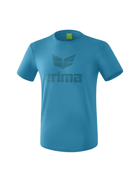 Erima Tshirt Essential - Baumwollmix - hellblau/dunkelblau Herren