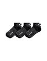 Erima Sportsocke Quarter schwarz - 3 Paar