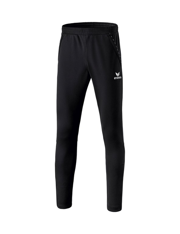 Erima Spodnie treningowe Pant Slim-Fit Premium One 2.0 długie czarne męskie