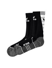 Erima Trainingssocke Crew schwarz/weiss - 1 Paar