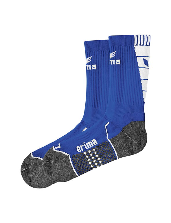 Erima Trainingssocke Crew blau/weiss - 1 Paar