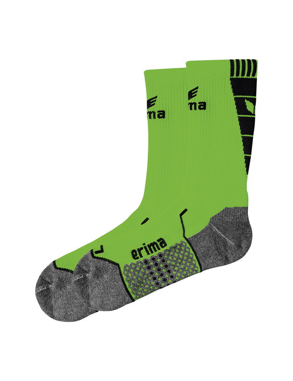 Erima Training Socks Crew green/black - 1 Pair