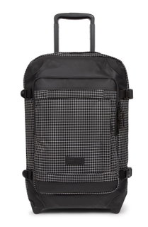 Eastpak Travel-Reisetasche Tranverz CNNCT S (42 Liter) mit Rollen Ripstop schwarz