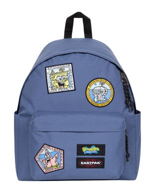Eastpak Everyday Backpack Day Pak'r Authentic Original Bikini Patches - blue 24 litres