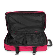 Eastpak Travel-Reisetasche Tranverz M Saffron Red (78 Liter) mit Rollen magenta
