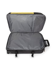 Eastpak Travel-Reisetasche Transit'r Pro M Authentic Original (mit Rollen, 63 Liter) gelb/schwarz