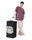 Eastpak Travel-Reisetasche Transit'r Plus L Authentic Original Mickey Placement (mit Rollen, 115 Liter) schwarz