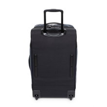 Eastpak Travel-Reisetasche Tranverz CNNCT M Admiral (78 Liter) mit Rollen navyblau/schwarz