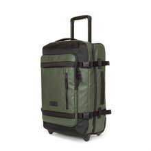 Eastpak Travel-Reisetasche Tranverz CNNCT S Khaki (42 Liter) mit Rollen dunkelgrün