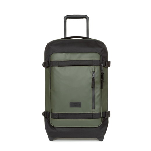 Torba podróżna Eastpak Tranverz CNNCT S Khaki (42 litry) z kółkami ciemnozielona