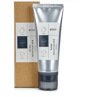 ECCO Shoe Moisturizer Smooth Care brown - 1 can 75ml with sponge applicator