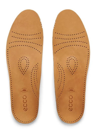 ECCO Einlegesohle Support Premium Insole braun Herren - 1 Paar (2 Stück)