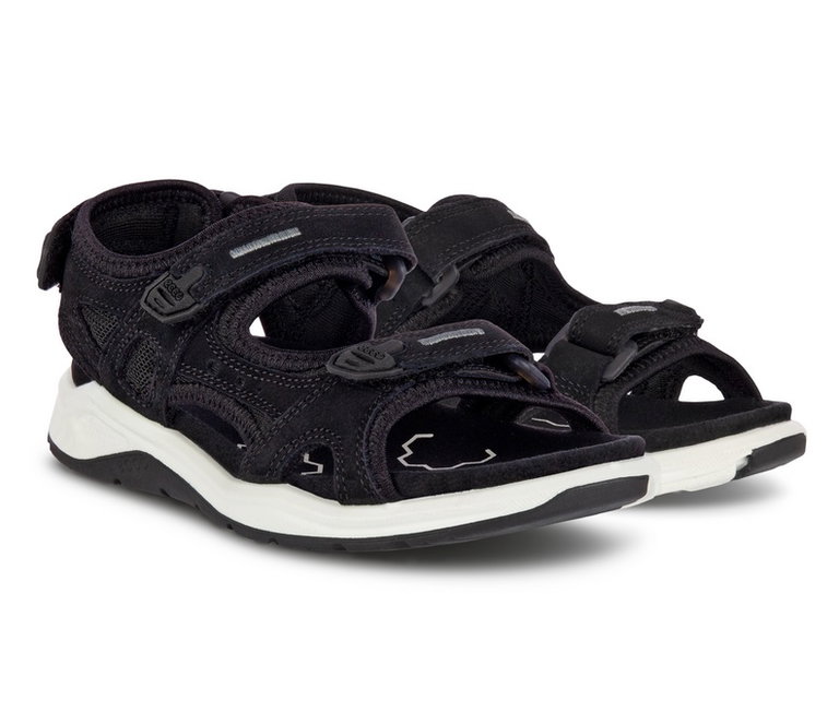 Ecco Sandale X-trinsic (Nubukleder) schwarz Kinder
