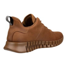 ECCO Sneaker Gruuv Lea (aus Nubukleder) camelbraun Herren