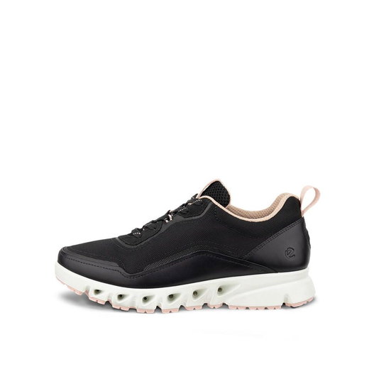 ECCO Sneaker Multi-Vent GTX (Leder/Textil, wasserdicht) 2026 schwarz/rosa Damen
