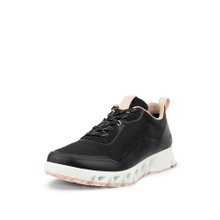 ECCO Sneaker Multi-Vent GTX (Leder/Textil, wasserdicht) 2026 schwarz/rosa Damen
