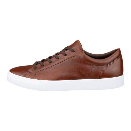 ECCO Sneaker Soft 10 (Vollnarbenleder) cognacbraun Herren