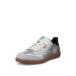 ECCO Sneaker Soft 11 (skóra licowa) srebrne damskie