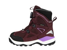Ecco Winterstiefel Snow Mountain GTX (Boa-Verschluss, Nubukleder/Textil, wasserdicht) rot/schwarz Kinder