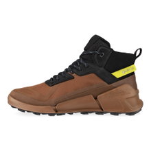 ECCO Wanderschuhe Biom 2.1 Mountain Mid GTX (Premium-Nubukleder, wasserdicht) dunkelbraun Herren
