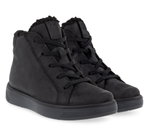 Ecco Winterstiefel Street Tray Mid GTX Boot (Nubukleder, wasserdicht) schwarz Kinder