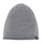 Eisbär Mütze (Beanie) Merinowolle Oversize Pulse grau - 1 Stück