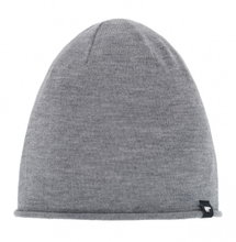 Eisbär Mütze (Beanie) Merinowolle Oversize Pulse grau - 1 Stück