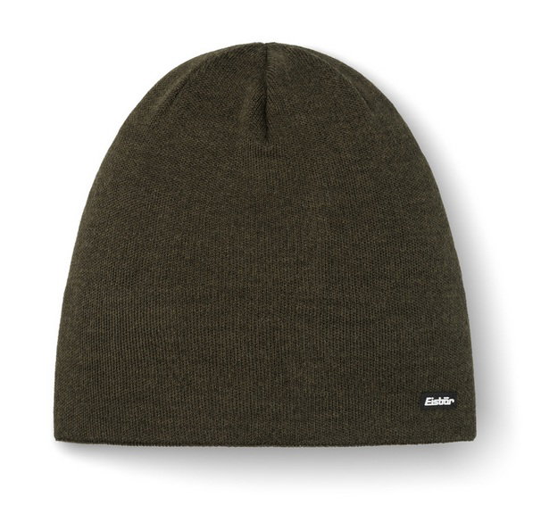 Eisbär Mütze (Beanie) Ogle - Merinomix - dunkelgrün - 1 Stück