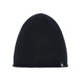 Eisbär Mütze (Beanie) Merinowolle Oversize Pulse schwarz - 1 Stück