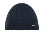 Eisbär Wintermütze (Beanie) Trop Strickmuster Merinowolle kobaltblau Herren